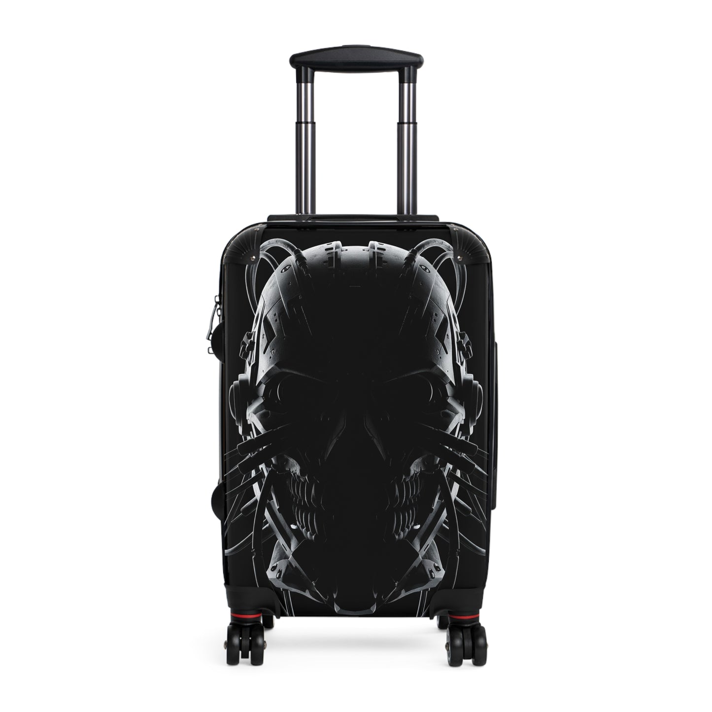 Stylish Travel Suitcase with Skull Design - Perfect for Adventurers