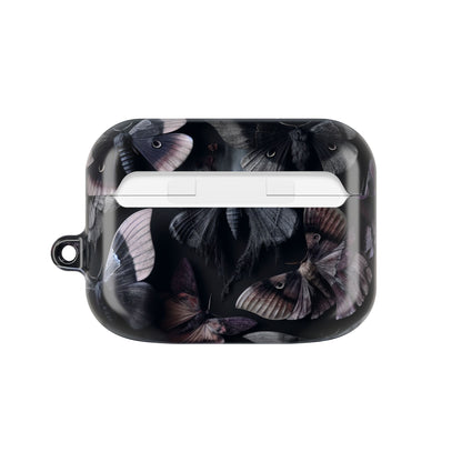 Dark Moths Gothic AirPod Cases, Stylish Protection, Gift for Music Lovers, Trendy Accessories, Unique Designs for Any Occasion