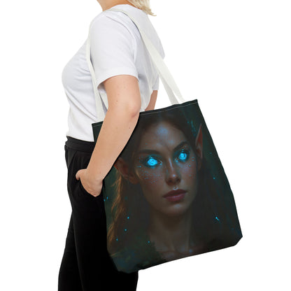 Enchanted Elf Tote Bag | Mystical Shopping Bag, Fantasy Artwork, Gifts for Her, Eco-Friendly Bag, Boho Chic Accessory