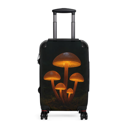 Mushroom Suitcase – Travel Gear, Luggage, Weekend Getaway, Gift for Travelers, Adventure Accessories