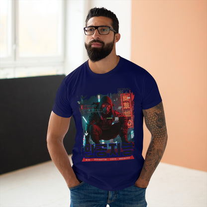 Urban Cyberpunk T-Shirt, Graphic Tee, Streetwear Shirt, Unisex Fashion, Gift for Gamers, Trendy Art Tee, Tokyo Style Apparel