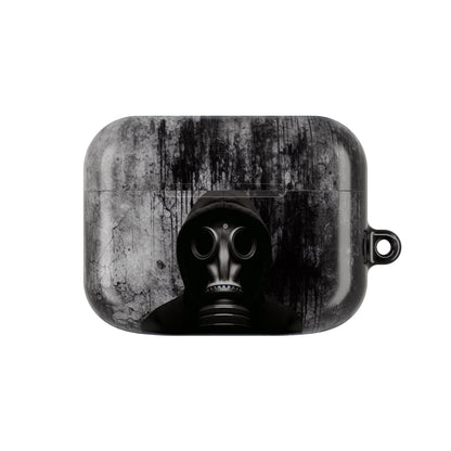 Gritty AirPod Cases - Urban Style, Tech Accessories, Music Lover Gift, Black & Gray Aesthetic, Unique Earbud Cases, Trendy Tech Gear