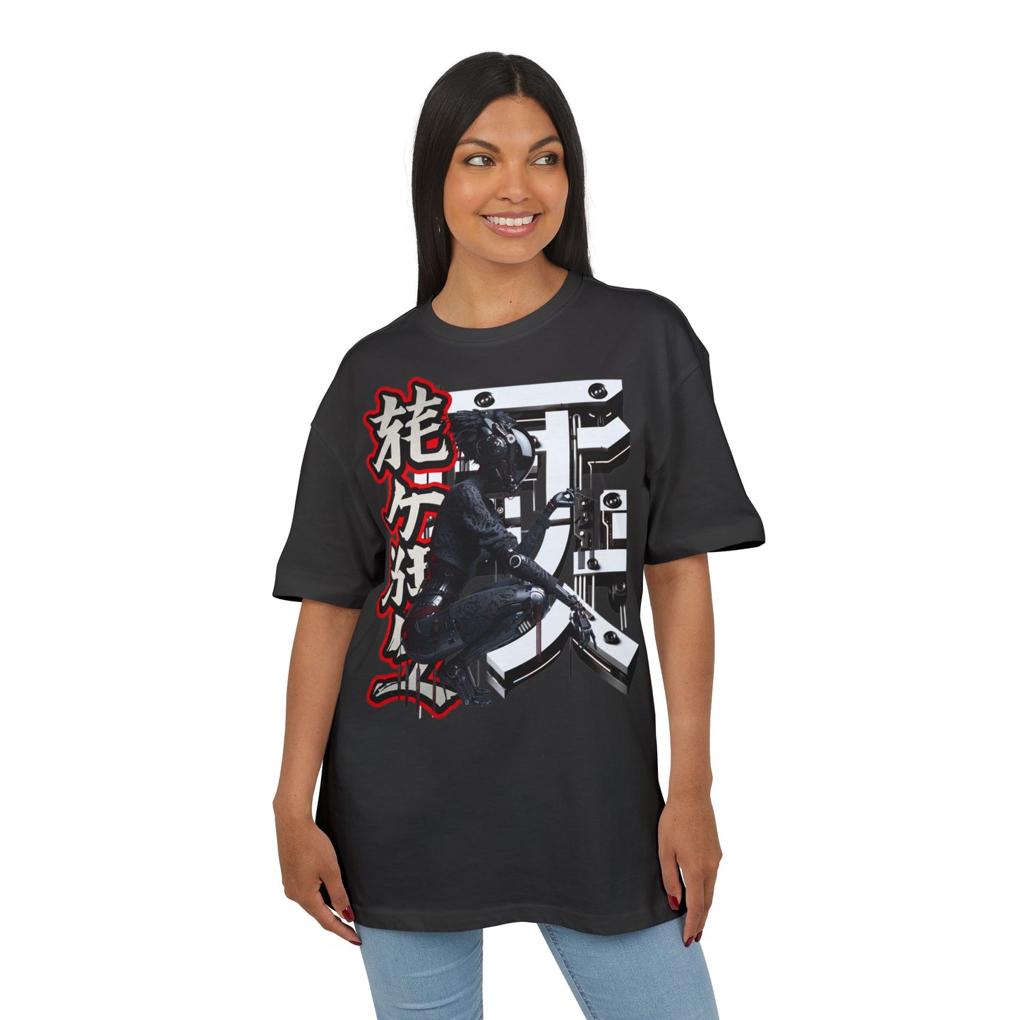 Cyberpunk Graphic Unisex Heavy Oversize Tee