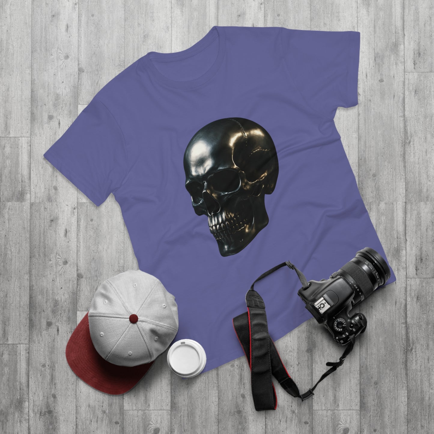 Gothic Skull Unisex T-Shirt, Edgy Graphic Tee, Halloween Apparel, Men's Casual Wear, Gift for Him