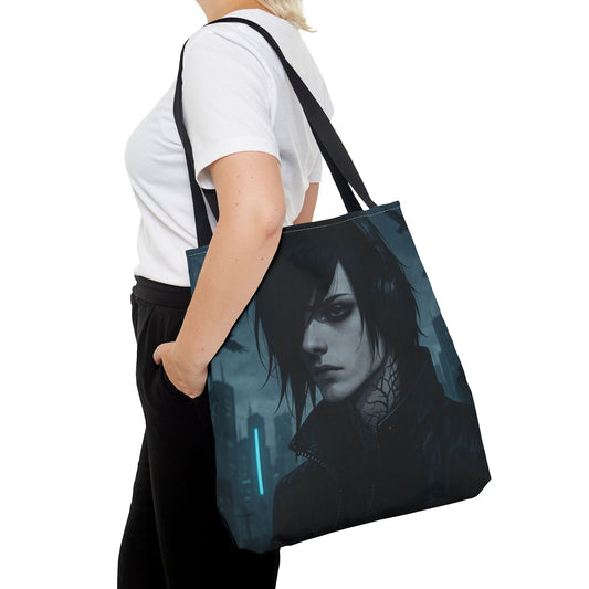 Gothic Art Tote Bag - Stylish Reusable Shopping Bag, Perfect for Music Concerts, Festivals, Gifts, Eco-Friendly Storage