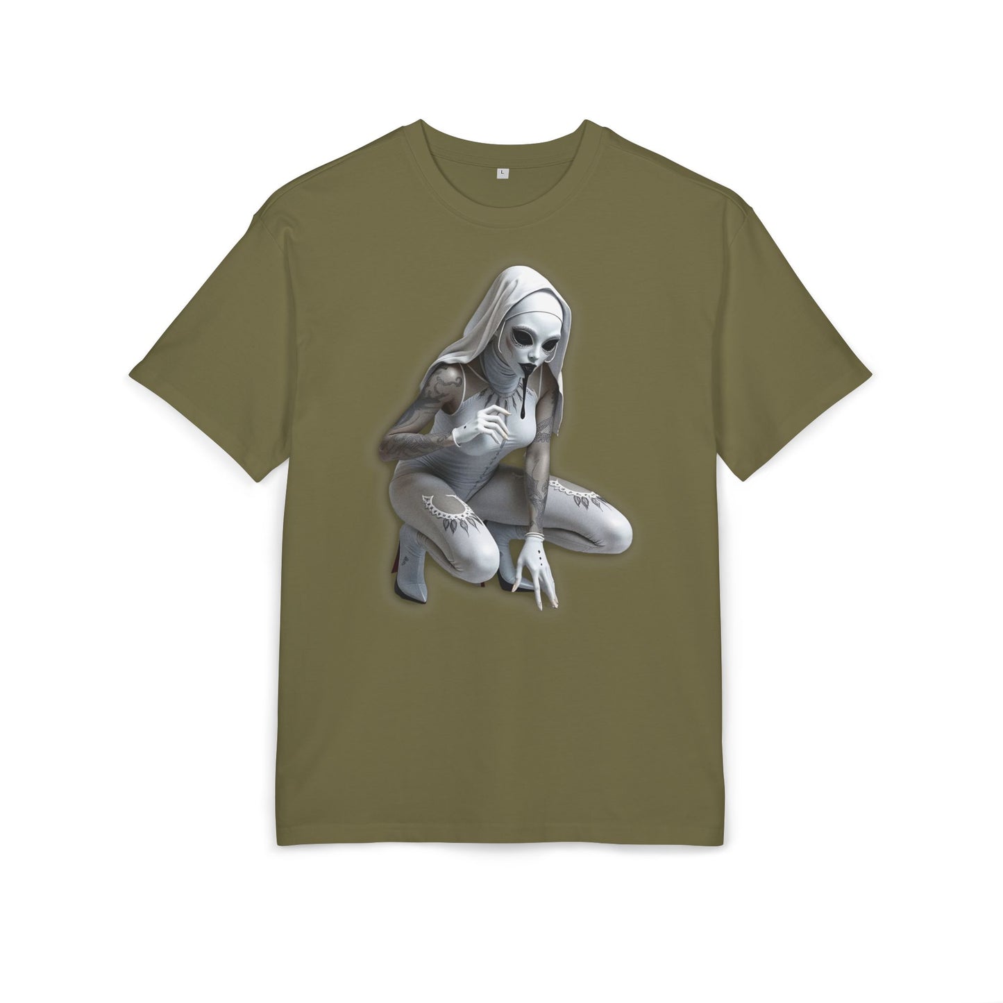Horror Unisex Heavy Oversize Tee - Casual Streetwear