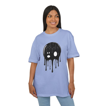 Edgy Skull Graphic Unisex Heavy Oversize Tee