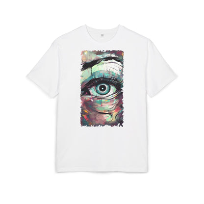 Artistic Eye Oversized Tee | Colorful Graphic T-Shirt, Unisex Shirt, Casual Fashion, Trendy Streetwear, Unique Gift Idea