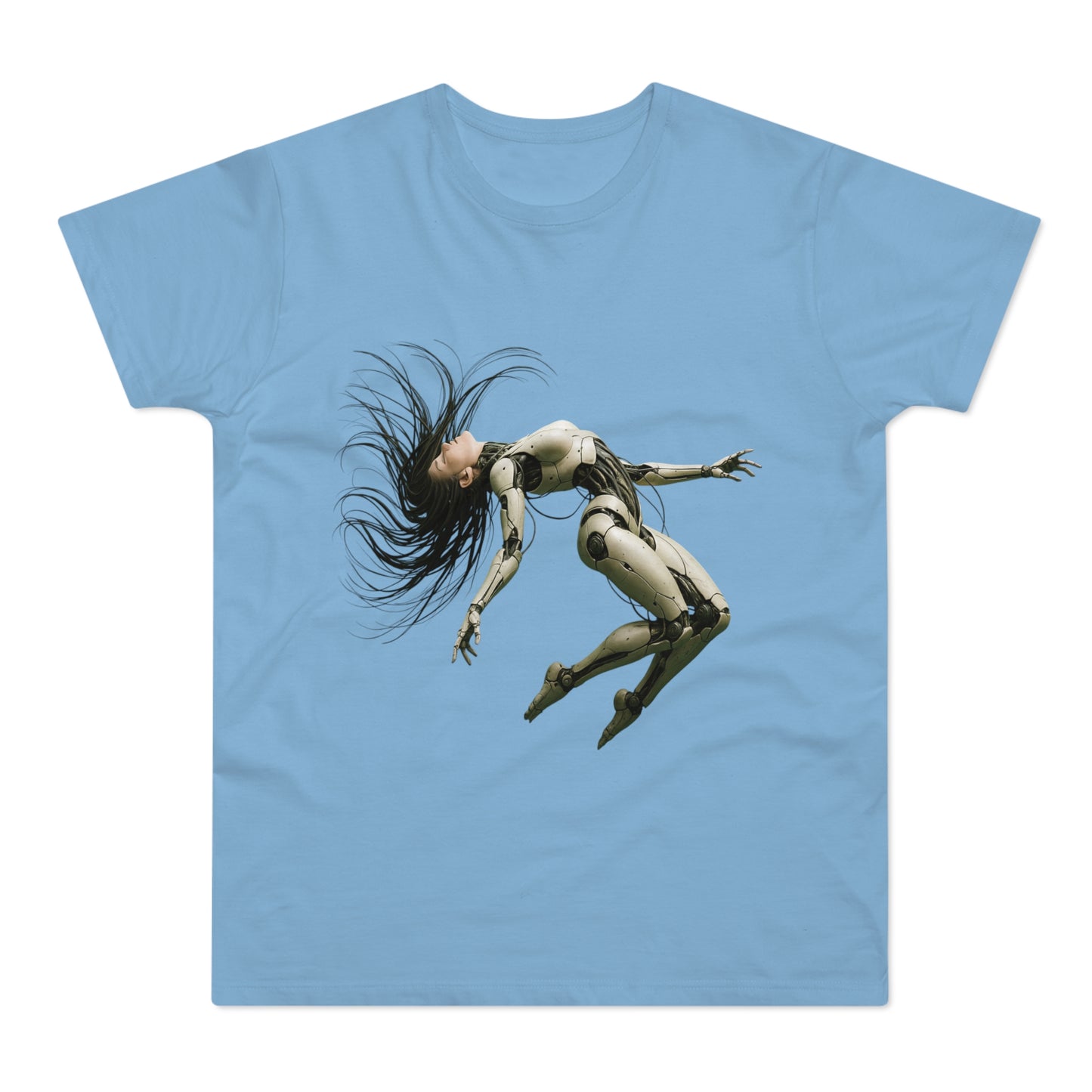 Futuristic Robot Graphic Tee for Men & Women, Tech Lover Gift, Unisex T-Shirt, Casual Wear, Unique Gift, Trendy Fashion