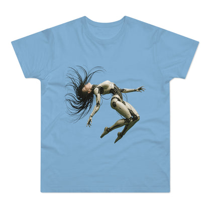 Futuristic Robot Graphic Tee for Men & Women, Tech Lover Gift, Unisex T-Shirt, Casual Wear, Unique Gift, Trendy Fashion