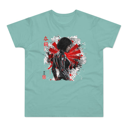 Cyber Samurai Graphic T-Shirt, Unisex Graphic Tee, Anime Shirt, Japanese Art T-Shirt, Gift for Nerds, Cosplay Apparel