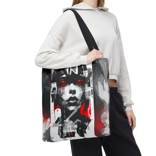 Artistic Tote Bag, Trendy Carry-All, Unique Art Bag, Everyday Tote, Fashionable Shopping Bag, Gift for Art Lovers, Colorful Canvas Bag