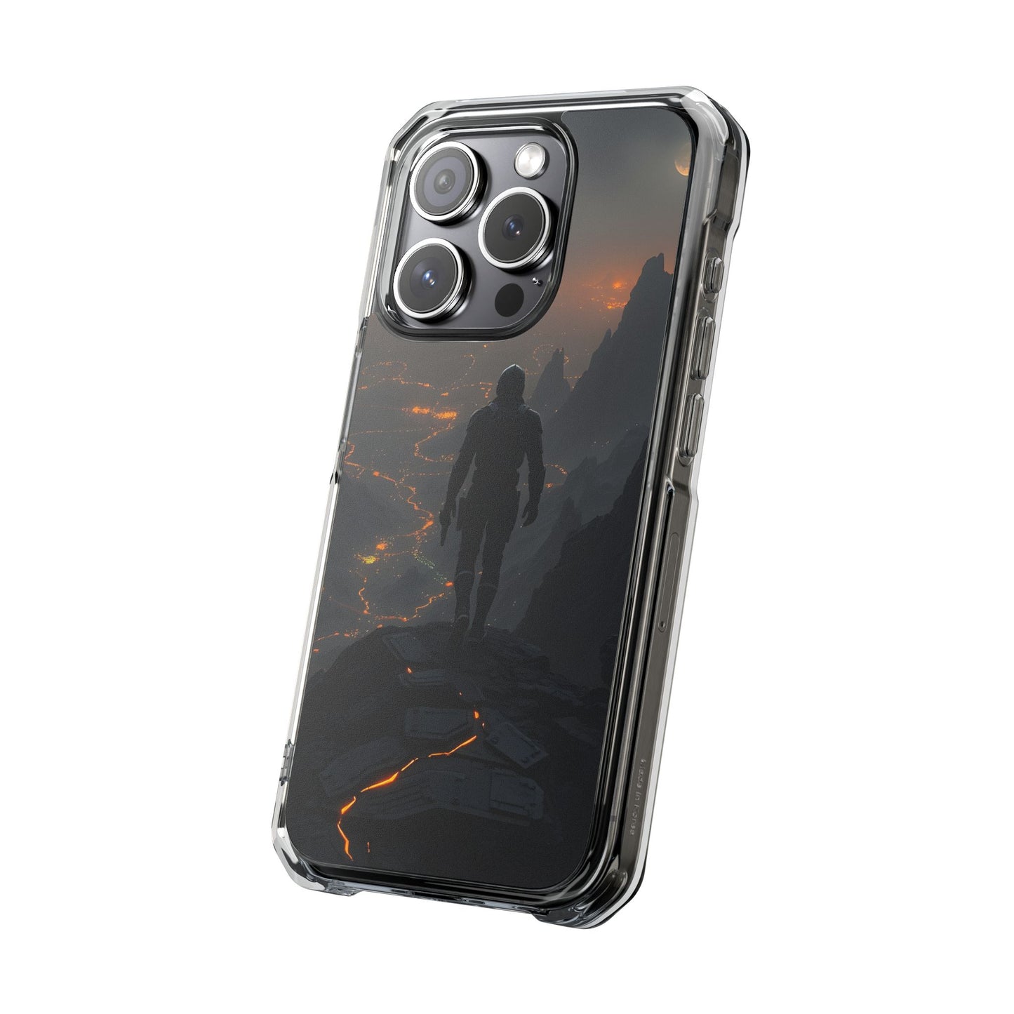Magnetic Clear Impact Phone Cases, Adventure Phone Cover, Gamer Gift, Customizable Phone Shell, Trendy Tech Accessory