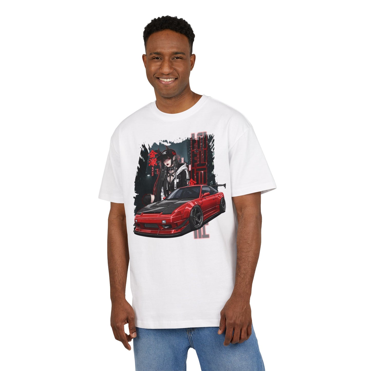 Urban Car Enthusiast Tee | Retro Car Graphic T-Shirt, Streetwear, Gift for Car Lovers, Casual Style, Oversized Fit