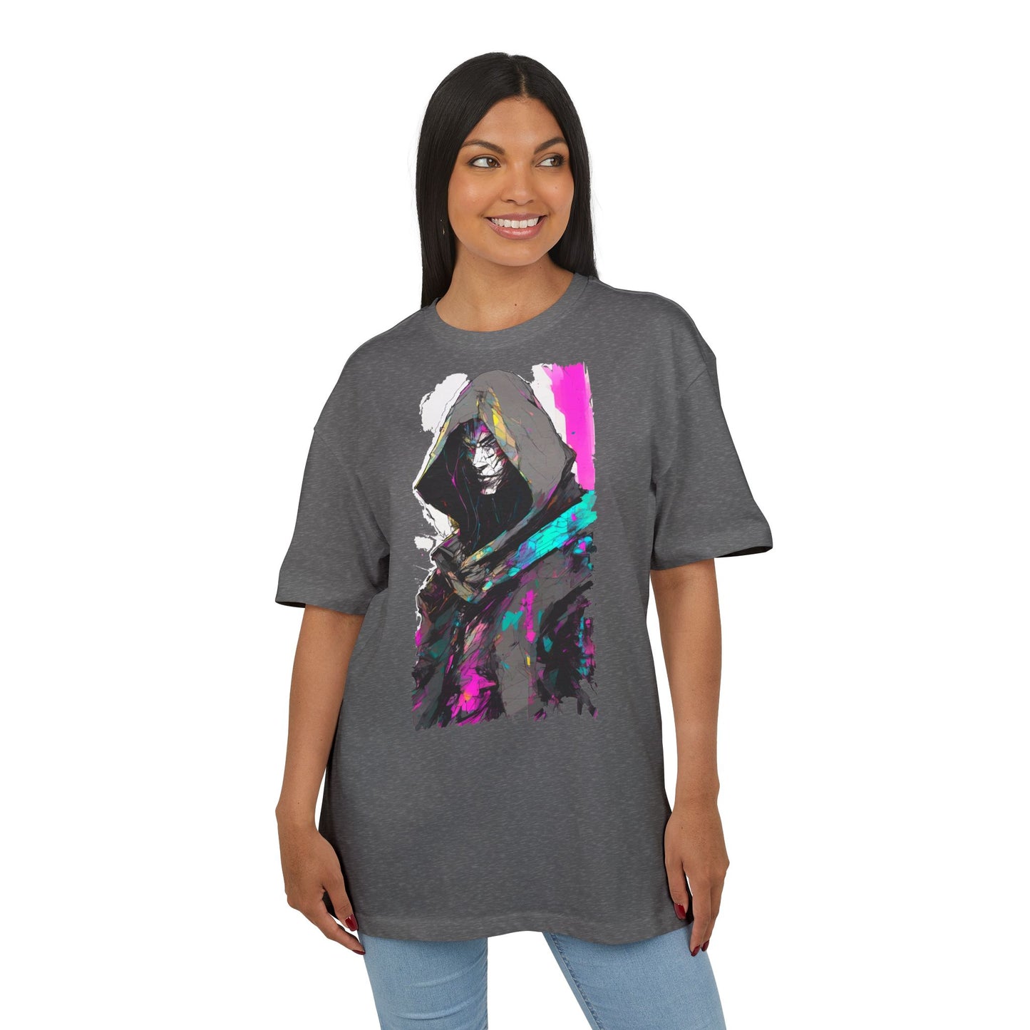 Stylish Oversized Graphic Tee featuring Artistic Illustration, Casual Wear, Unisex T-Shirt, Streetwear Fashion, Gift for Art Lovers