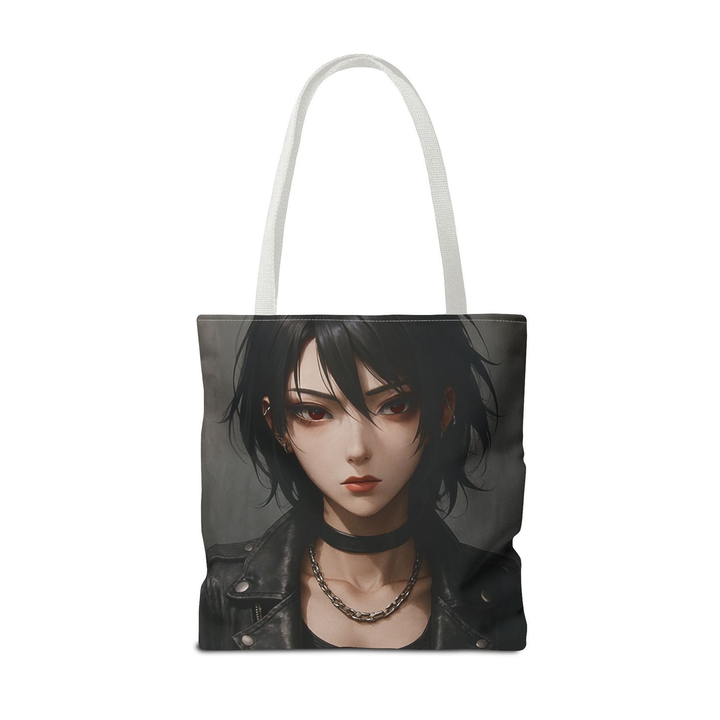 Edgy Art Tote Bag | Unique Gothic Shopper | Gift for Music Lovers, Fashionistas, or Occasions | Stylish Graphic Bag