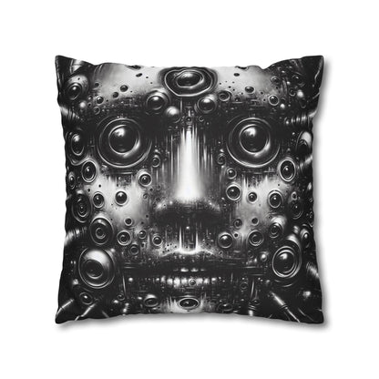 Funky Geometric Pillowcase, Modern Home Decor, Unique Throw Pillow Cover, Artistic Cushion Cover, Gift for Art Lovers