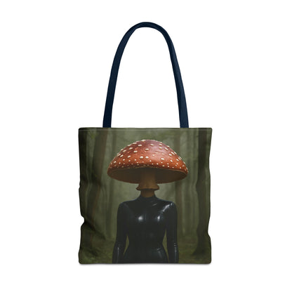 Whimsical Mushroom Tote Bag, Eco-Friendly Carryall, Gift for Nature Lovers, Unique Shopping Bag, Festival Fashion