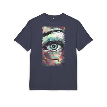 Artistic Eye Oversized Tee | Colorful Graphic T-Shirt, Unisex Shirt, Casual Fashion, Trendy Streetwear, Unique Gift Idea