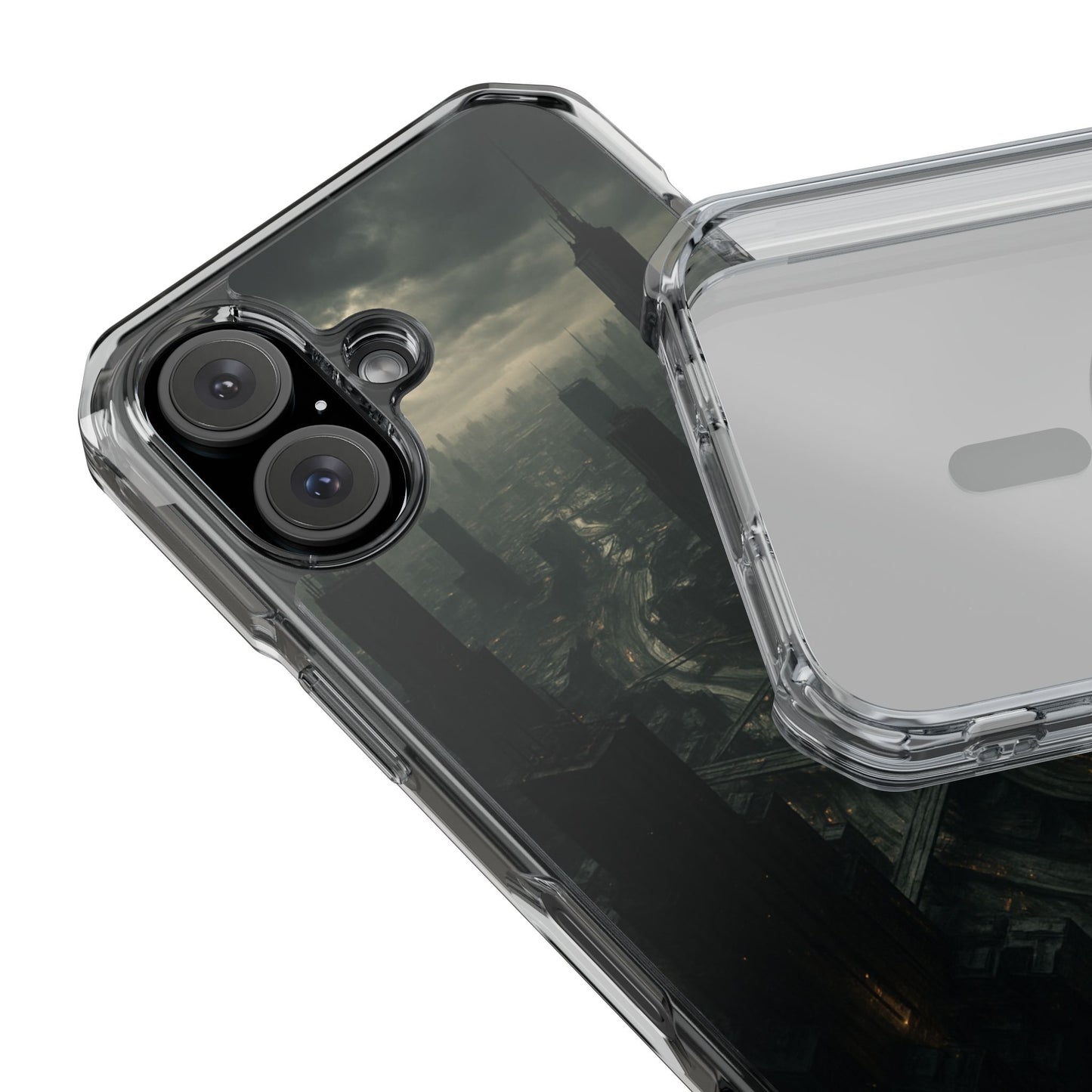 Magnetic Clear Impact Cases for a Stylish and Protective Phone Add a Futuristic Touch, Gift for Tech Lovers, Birthday or Holiday Present
