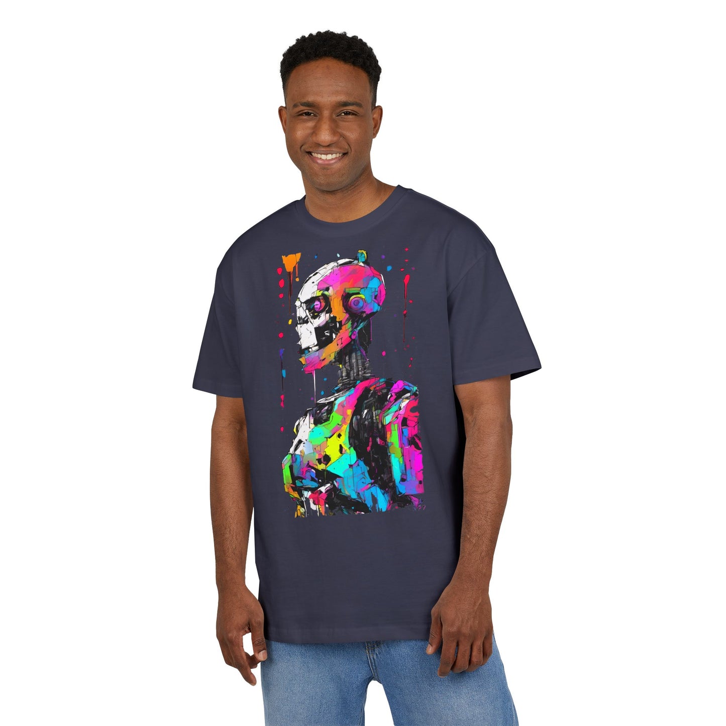 Colorful Artistic Unisex Heavy Oversize Tee, Graphic Tee, Statement Shirt, Art Inspired Apparel, Casual Wear for Art Lovers, Unique [...]