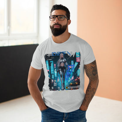 Urban Cyberpunk Unisex T-Shirt, Graphic Tee, Streetwear, Casual Outfit, Festival Wear, Gift for Tech Lovers