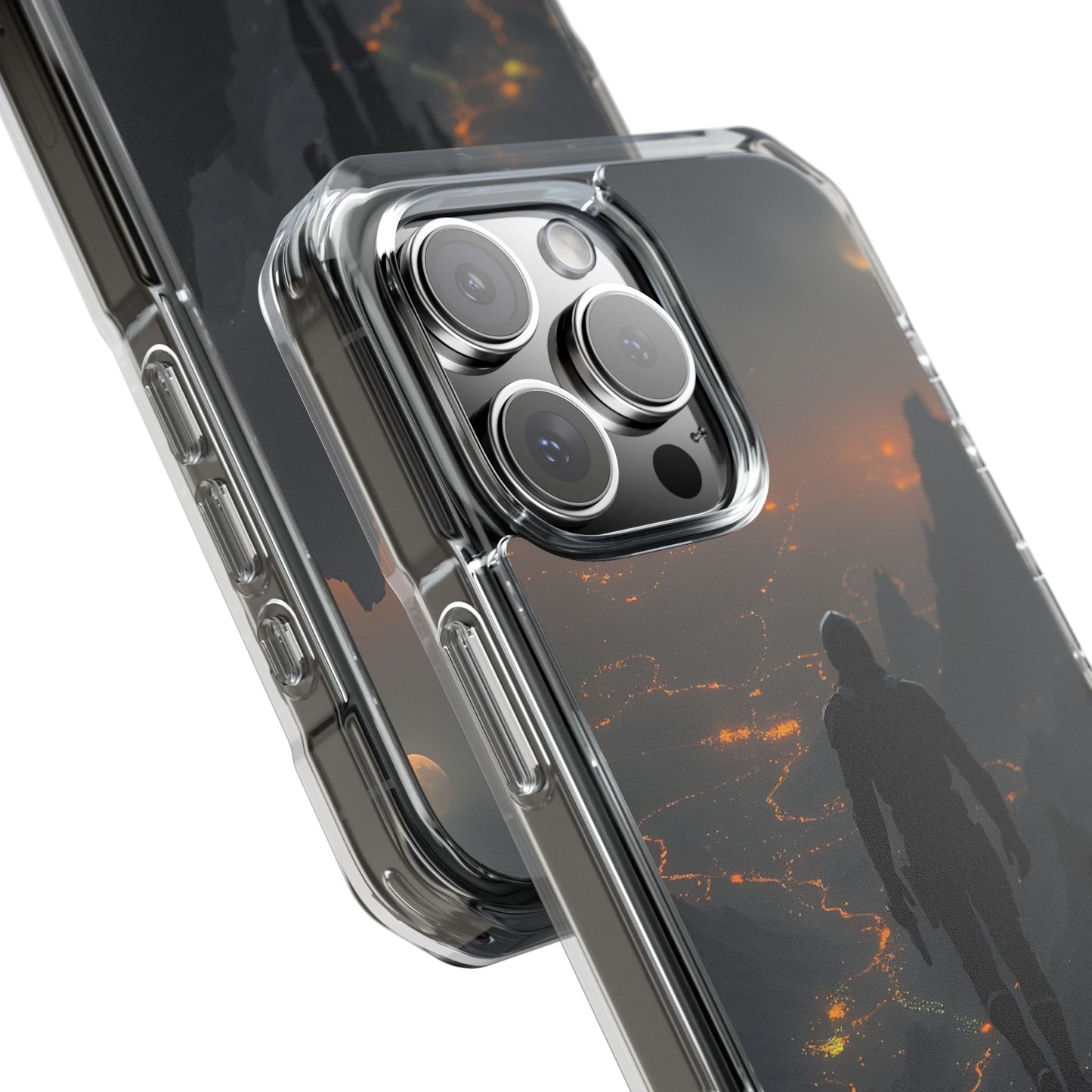 Magnetic Clear Impact Phone Cases, Adventure Phone Cover, Gamer Gift, Customizable Phone Shell, Trendy Tech Accessory