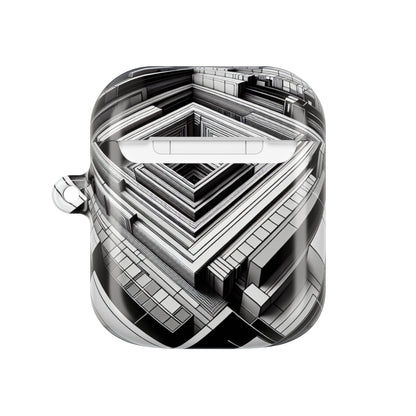 Urban Graffiti Cyber AirPod Case, Unique AirPods Cover, Stylish Gadget Accessory, Tech Gift for Him/Her, Music Lover's Protection