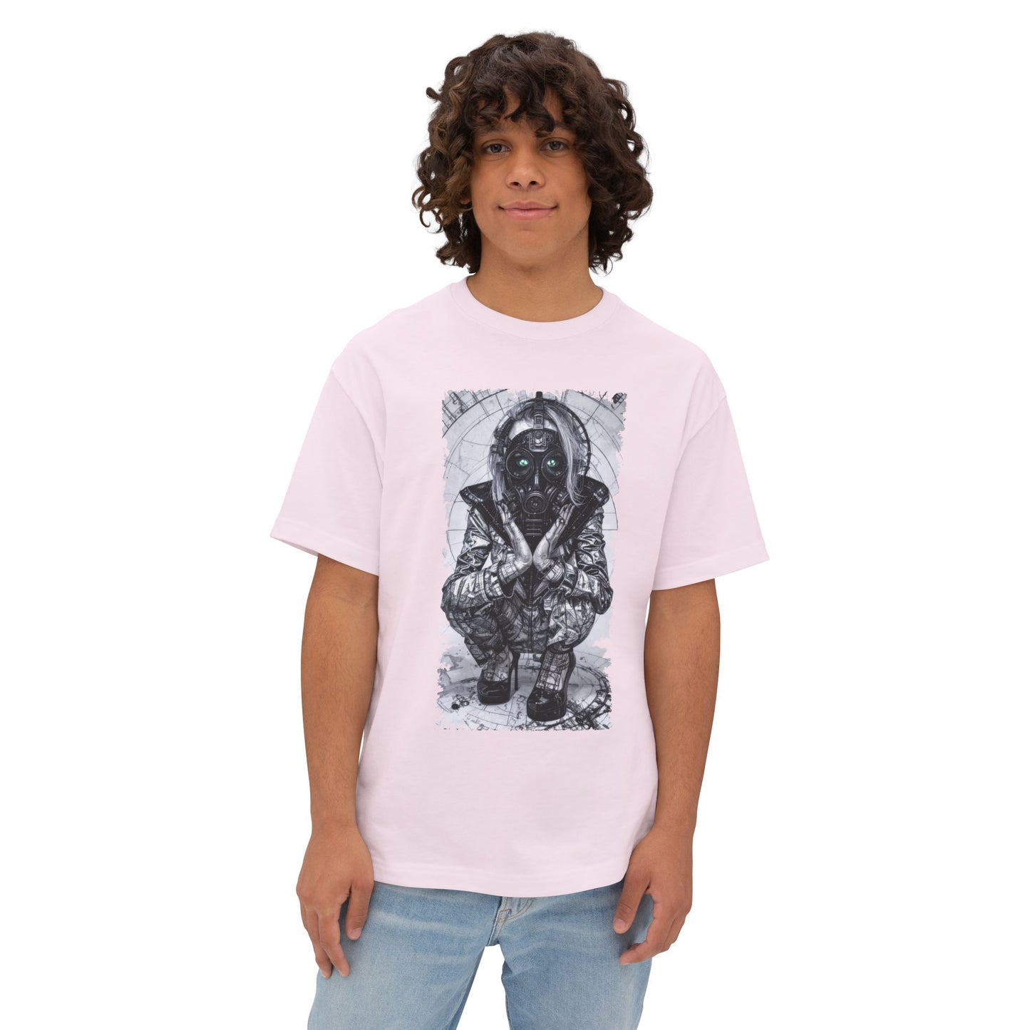 Unique Graphic Unisex Oversized Tee, Casual Streetwear, Ideal Gift for Art Lovers, Perfect for Summer Festivals, Relaxed Style