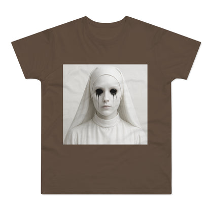 Spooky Art Tee, Unisex Graphic T-shirt, Halloween Costume, Horror Aesthetic Shirt, Creepy Vintage Look Top
