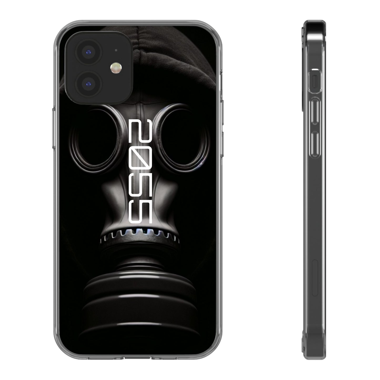 Phone Case Dystopian Gas Mask Design