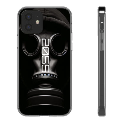 Phone Case Dystopian Gas Mask Design