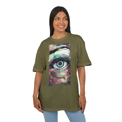 Artistic Eye Oversized Tee | Colorful Graphic T-Shirt, Unisex Shirt, Casual Fashion, Trendy Streetwear, Unique Gift Idea