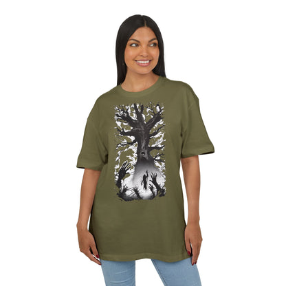 Mystical Tree Oversized Tee - Unisex Heavyweight Shirt, Nature-Inspired Fashion, Gift for Nature Lovers, Outdoor Adventure Wear, Boho [...]