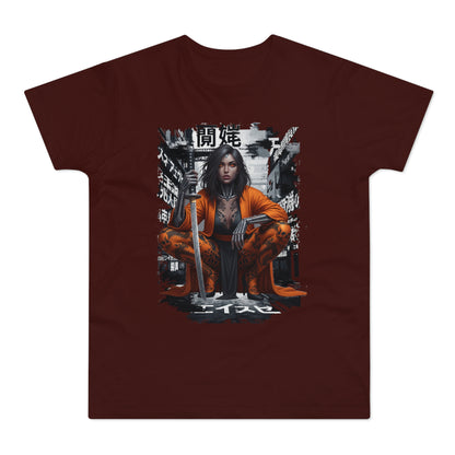 Urban Samurai Unisex T-shirt, Graphic Tee for Anime Fans, Streetwear Fashion, Unique Gift for Birthdays, Casual Wear