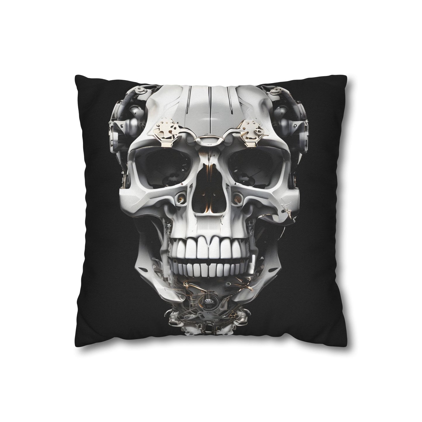 Polyester Square Pillowcase - Skull Collection