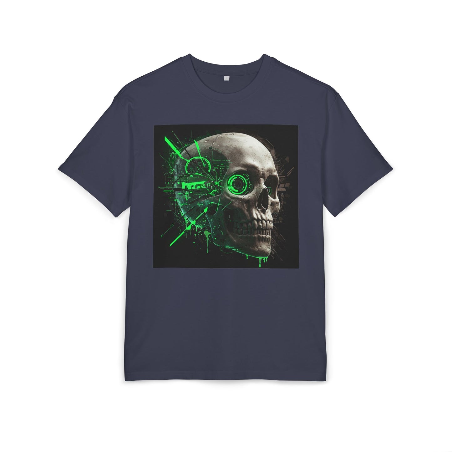 Edgy Graphic Oversize Tee | Skull Design | Streetwear Style, Casual Outfit, Music Festival Essential, Unique Gift, Unisex Apparel