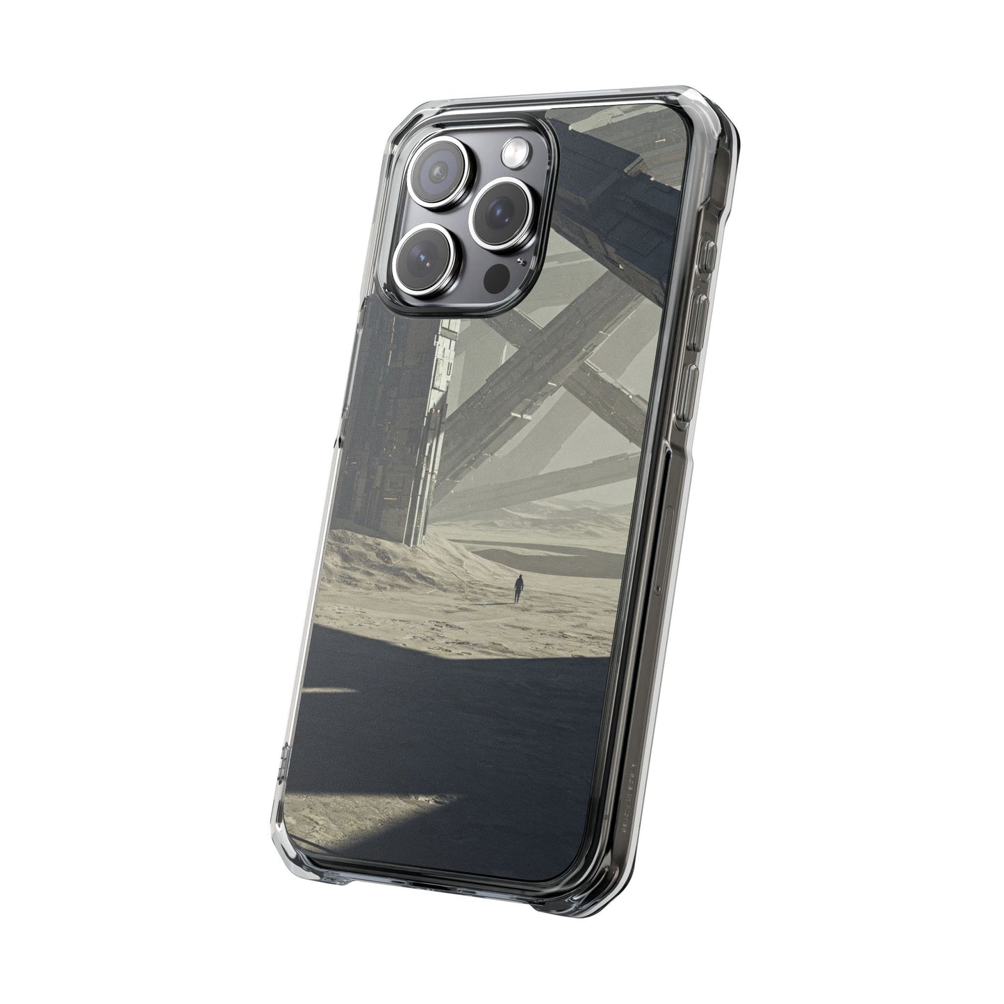 Magnetic Clear Impact Cases - Aesthetic Phone Protection, Unique Gift for Tech Lovers, Sleek Design for Minimalists