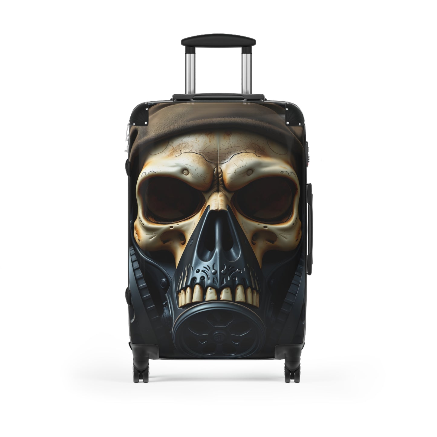 Skull Design Suitcase - Unique Travel Luggage, Stylish Carry-On, Halloween Bag, Gift for Travelers, Adventure Gear