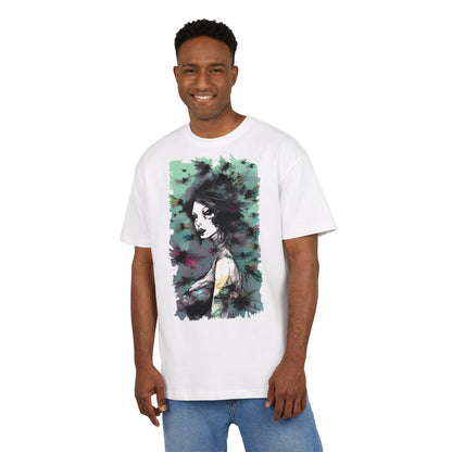 Artistic Oversize Tee - Unique Graphic Shirt for Creative Souls, Comfortable Fashion for Art Lovers, Unisex Casual Wear