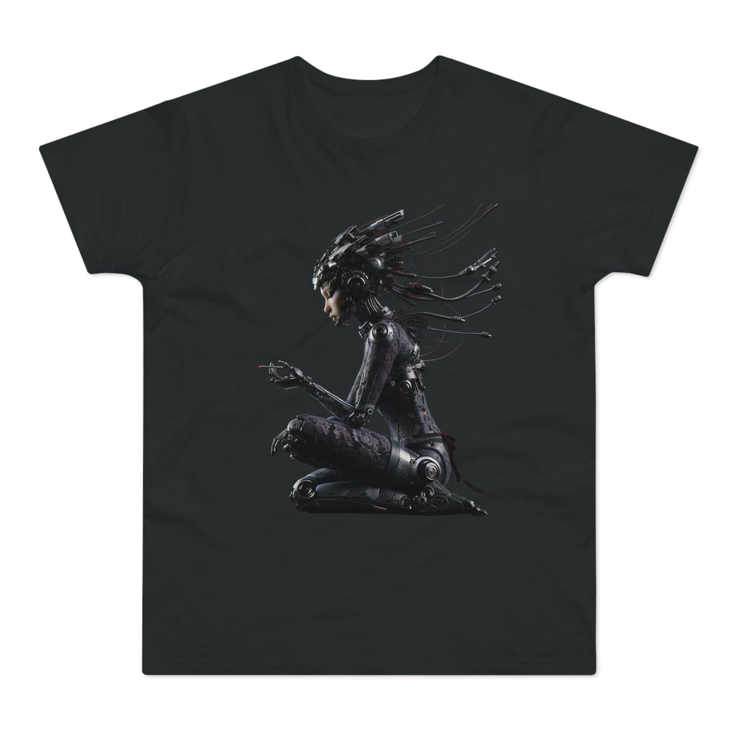 Futuristic Cyberpunk Unisex T-Shirt - Unique Graphic Tee
