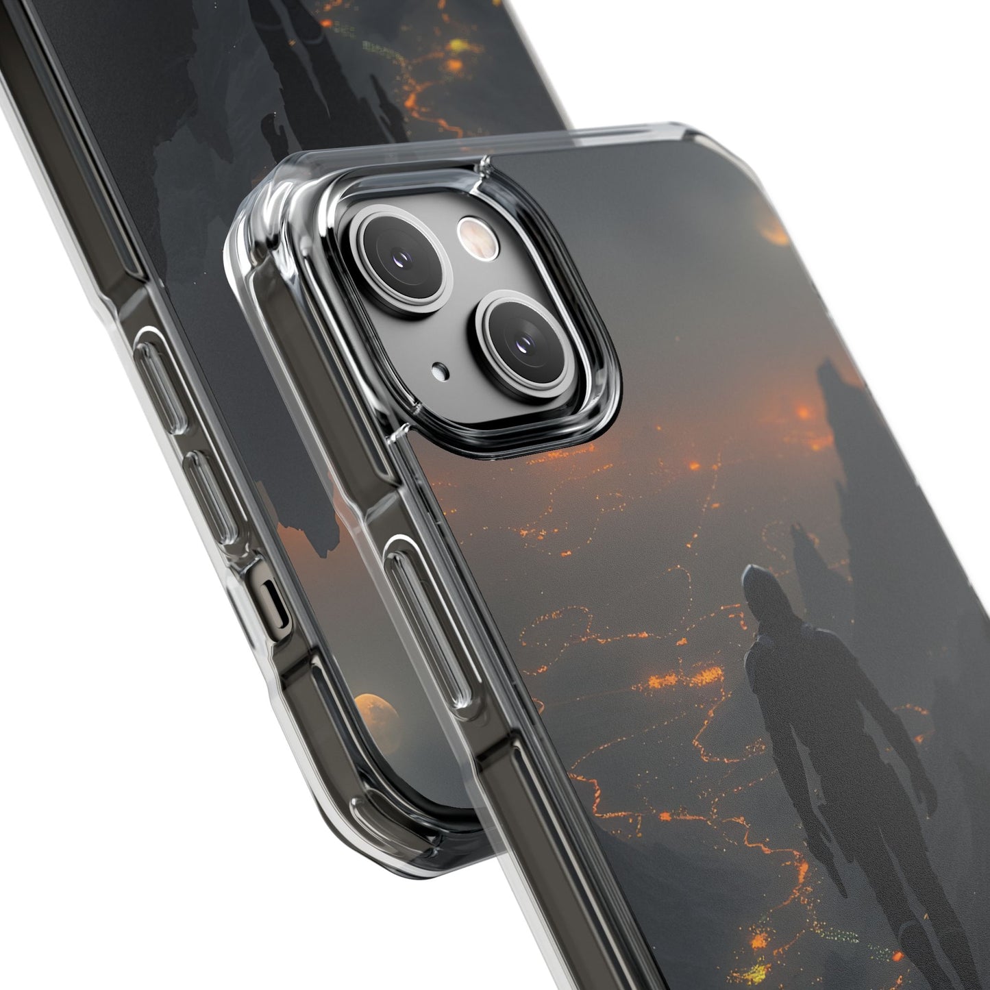 Magnetic Clear Impact Phone Cases, Adventure Phone Cover, Gamer Gift, Customizable Phone Shell, Trendy Tech Accessory