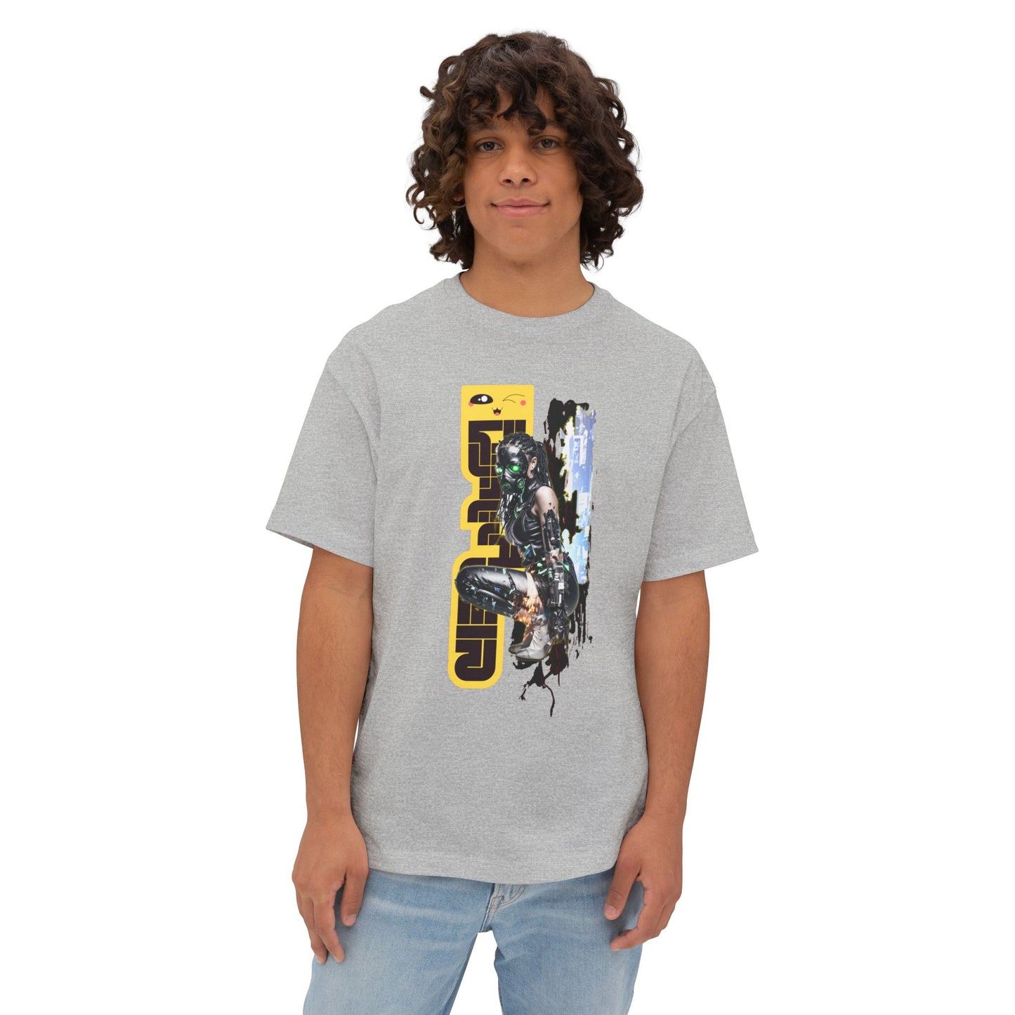 Unisex Graphic Oversized Tee - Retro Vibe, Casual Streetwear, Gift, Music Festival Outfit, Everyday Wear