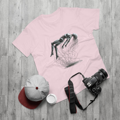 Futuristic Graphic Tee, Cool Unisex T-Shirt for Tech Enthusiasts, Gift for Birthdays, Casual Wear, Unique Art Shirt