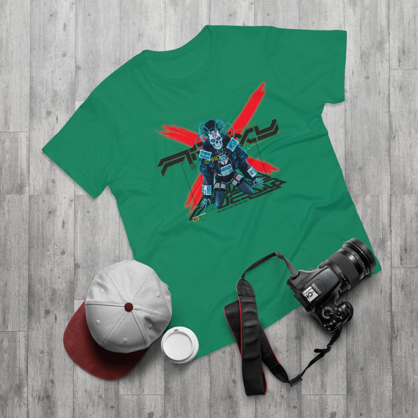 Futuristic Robot Graphic Tee - Unisex Casual T-Shirt, Geek Fashion, Gift for Gamers, Science Fiction Style, Birthday Present