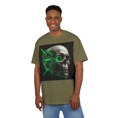 Edgy Graphic Oversize Tee | Skull Design | Streetwear Style, Casual Outfit, Music Festival Essential, Unique Gift, Unisex Apparel