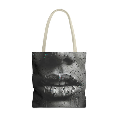 Stylish Graphic Tote Bag - Chic Everyday Carryall, Trendy Laptop Bag, Fashion Statement, Art-Inspired Gift, Eco-Friendly