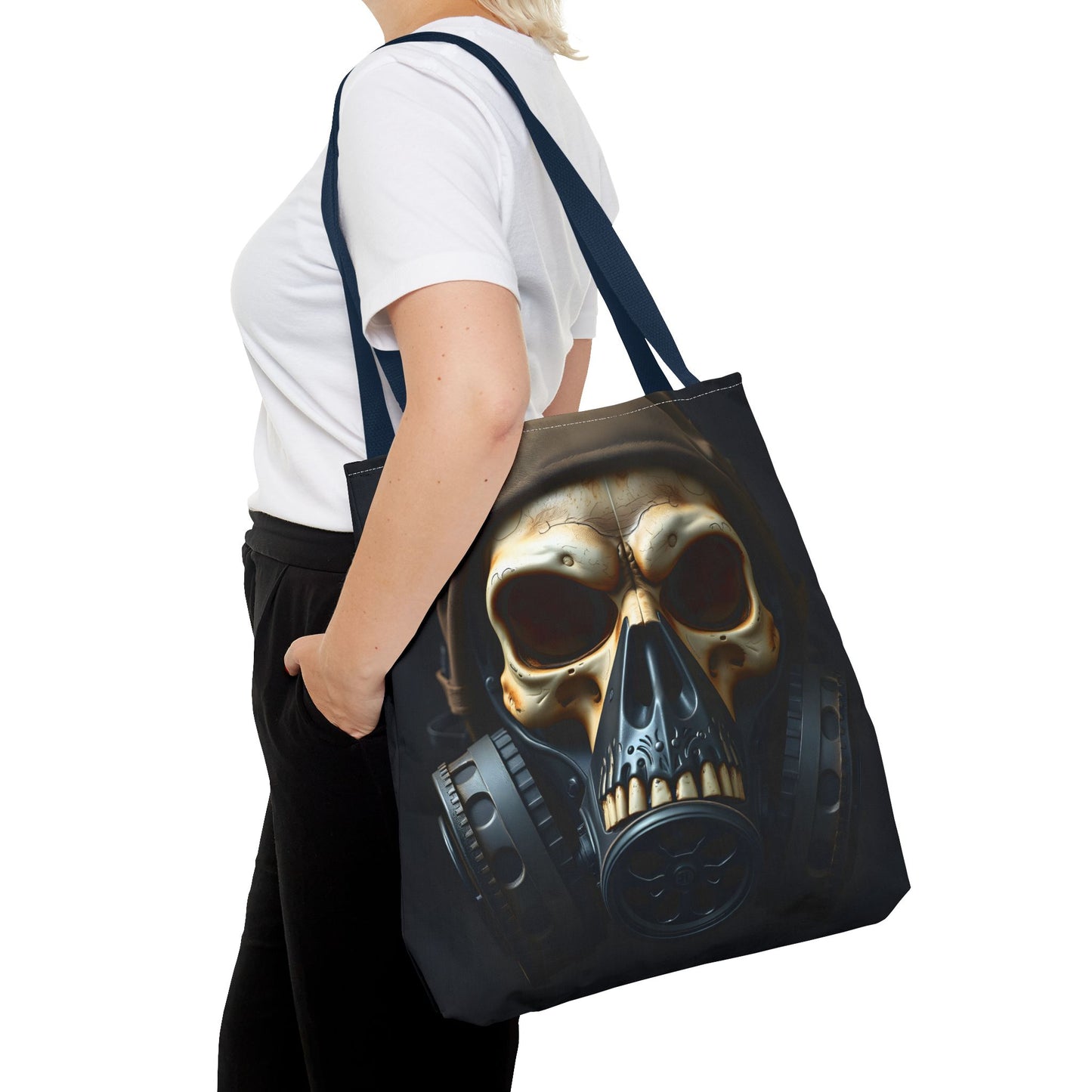 Gothic Skull Tote Bag - Perfect for Halloween, Gothic Style, Art Lovers, Unique Gift, Everyday Use