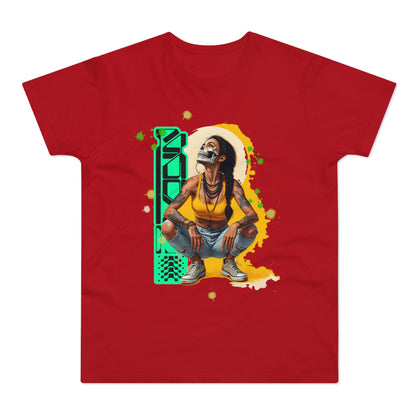 Vibrant Graphic Unisex T-Shirt, Casual Wear, Street Style, Gift for Him, Graphic Tee, Music Festival Shirt