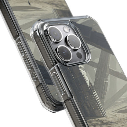 Magnetic Clear Impact Cases - Aesthetic Phone Protection, Unique Gift for Tech Lovers, Sleek Design for Minimalists